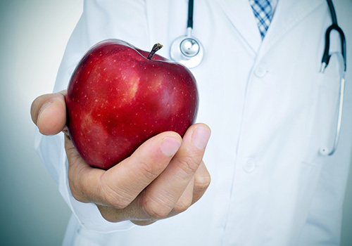 An apple a day keeps the doctor away