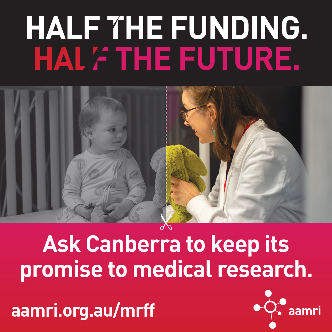 WIMR joins call for the Federal Government to release the full $1 billion of the Medical Research Future Fund (MRFF)